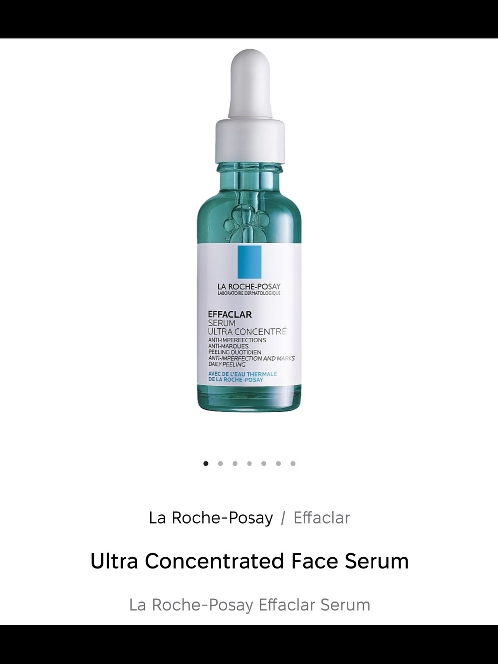 Effaclar Ultra Concentrated Face Serum - Green